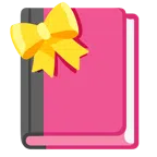 Bücherstapel + Herz mit Schleife