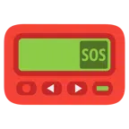 Pager + SOS-Zeichen