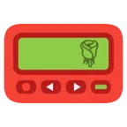 pager + róża