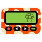 pager + grzyb