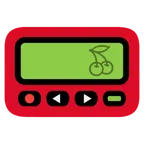 pager + wiśnie