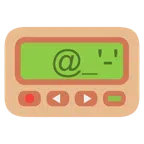 pager + ślimak