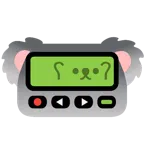 pager + koala