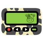 pager + głowa krowy