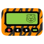 pager + głowa tygrysa