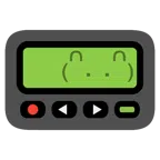 pager + głowa królika