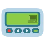 Pager + Laptop