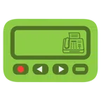 Pager + Faxgerät