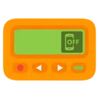 Pager + Mobiltelefon aus