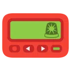 Pager + Polizeilicht