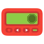 Pager + Stoppschild