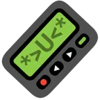 Pager + sich vor Lachen auf dem Boden wälzen