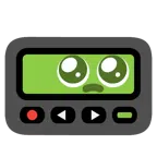 Pager + bettelndes Gesicht