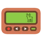 pager + jeleń