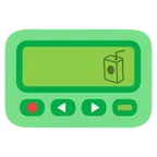 Pager + Trinkpäckchen
