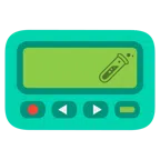Pager + Reagenzglas