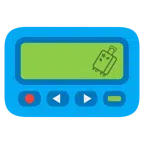 Pager + Gepäck