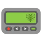 pager + szare serce