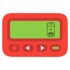 Pager + schwache Batterie