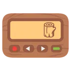 pager + drewno