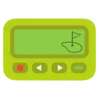 Pager + Golffahne