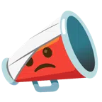 megaphone + face with head-bandage