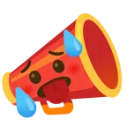 megaphone + hot face