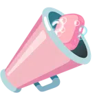 megaphone + soap