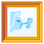 gerahmtes Bild + Wind