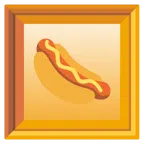 obrazek w ramce + hot dog