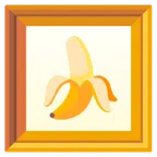 obrazek w ramce + banan