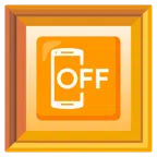 gerahmtes Bild + Mobiltelefon aus