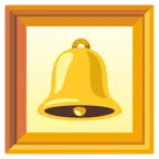 gerahmtes Bild + Glocke