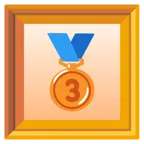 obrazek w ramce + medal za 3. miejsce