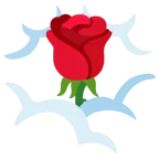 testa tra le nuvole + rosa