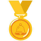 Goldmedaille + Glocke