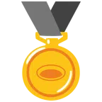 medal za 1. miejsce + otwór