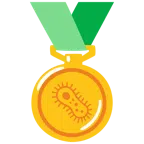 medal za 1. miejsce + zarazek