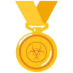 Goldmedaille + Biogefährdung