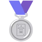 Silbermedaille + Jokerkarte