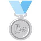 Silbermedaille + Wind