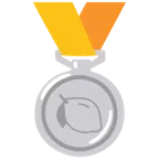 Silbermedaille + Zitrone