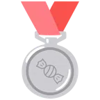 Silbermedaille + Bonbon