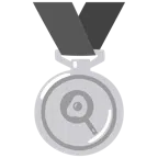 Silbermedaille + Spiegelei in Bratpfanne