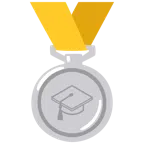 Silbermedaille + Doktorhut