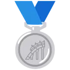 Silbermedaille + Achterbahn