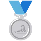 Silbermedaille + Ski