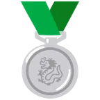 Silbermedaille + Drache