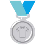 Silbermedaille + T-Shirt