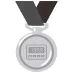 Silbermedaille + Pager